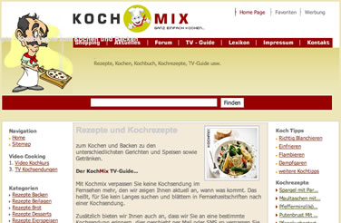 Kochmix.de - Das Rezepte Portal