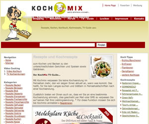 Kochmix.de – Das Rezepte Portal