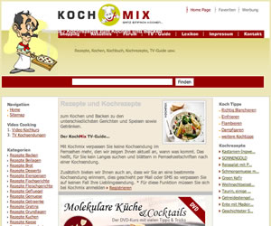 Kochmix.de - Das Rezepte Portal