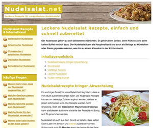 Nudelsalat.net - Leckere Nudelsalat Rezepte
